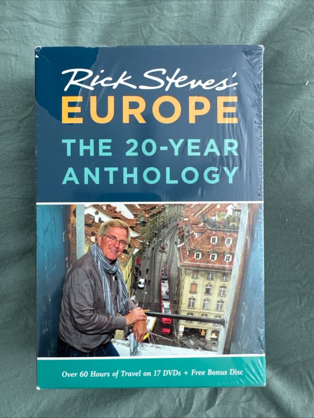 Rick Steves Europe The 20-Year Anthology DVD Box Set 17 DVDs + Bonus Disc New